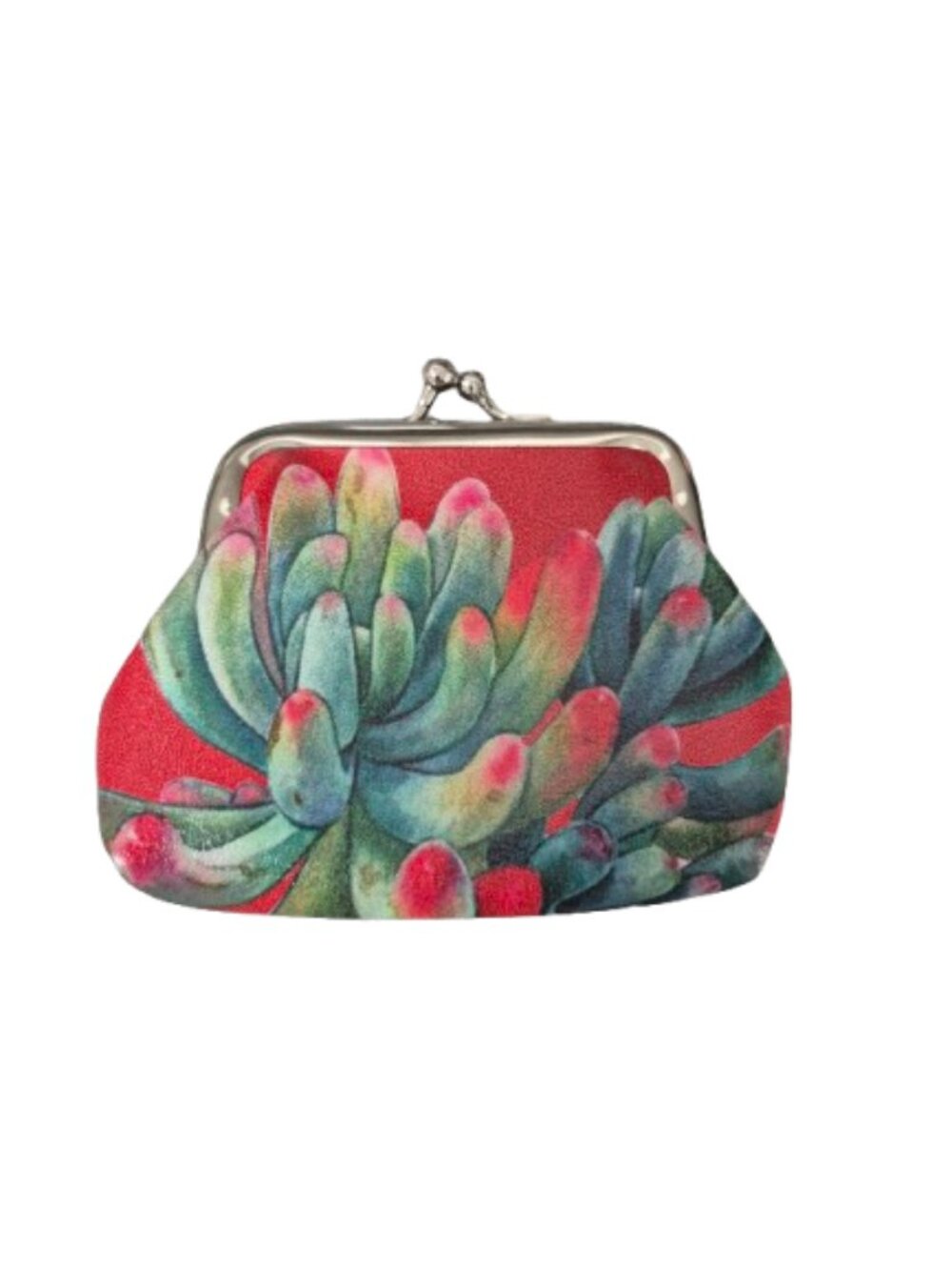 💥FREE w/Purchase Red Floral Coin Change Purse